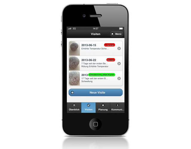 Eculeido eERF App iPhone und Android