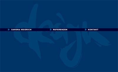 Webseite Sandra Heidrich Grafikdesign