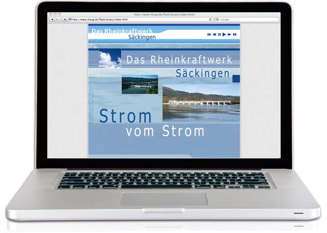 FlexPresenter Rheinkraftwerk Säckingen